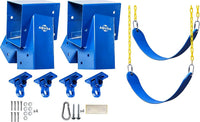 ABUSA heavy duty A-frame swing set brackets with 4 swing hangers and bolts - view 7