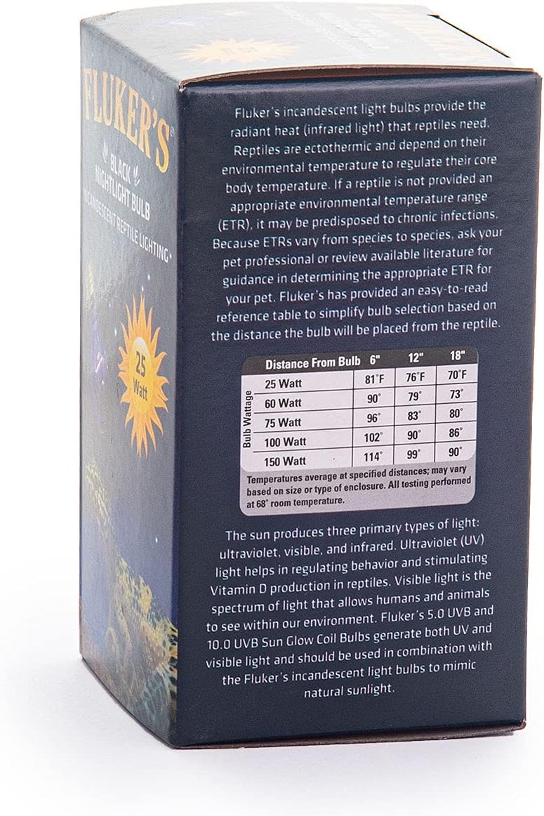 Fluker's Incandescent Black Nightlight Bulbs for Reptiles - 60 Watts - image 3