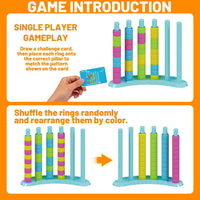 2 Pack Color Matching Challenge Game - Mixed Color / Standard- 1 Pack - image 3