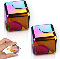 Fidget Spinner Toys Cube Adults - Rainbow+rainbow