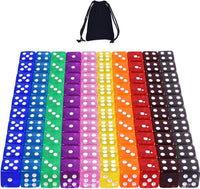 AUSTOR 100 Pcs 6 Sided Game Dice Set - 100 Pieces Square B