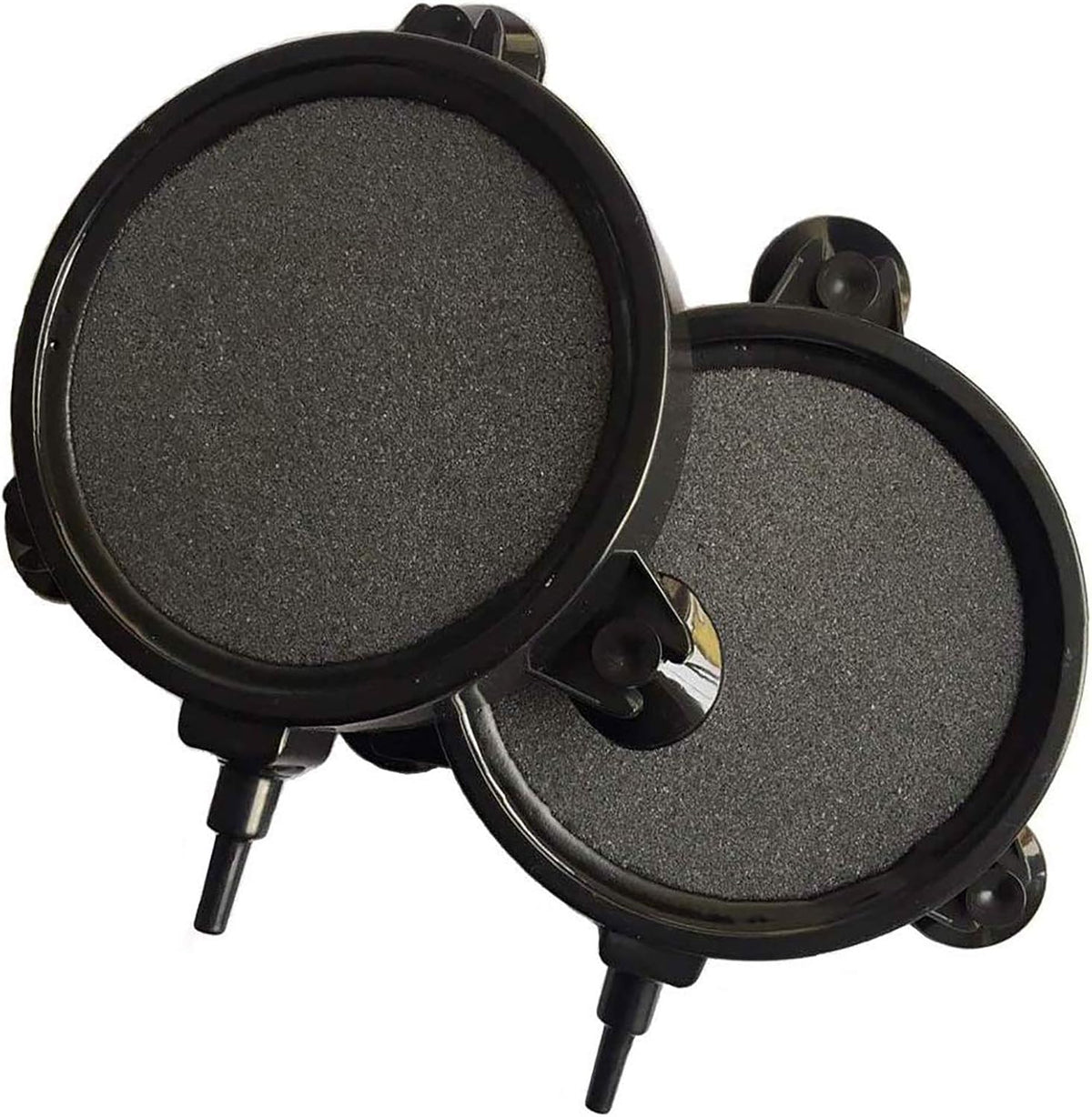 PINVNBY 4.2-Inch Air Stone Disc Bubble Diffuser with Suction Cups - 2 PCS