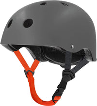 Skateboard Helmet Impact Resistance Ventilation for Youth & Adults – Fun for Kids & Family - Gray / Large