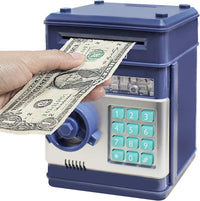 HUSAN rose gold electronic ATM piggy bank for kids with password keypad - view 10