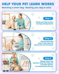 Dog Buttons for Communication - B-4 Pack - image 4