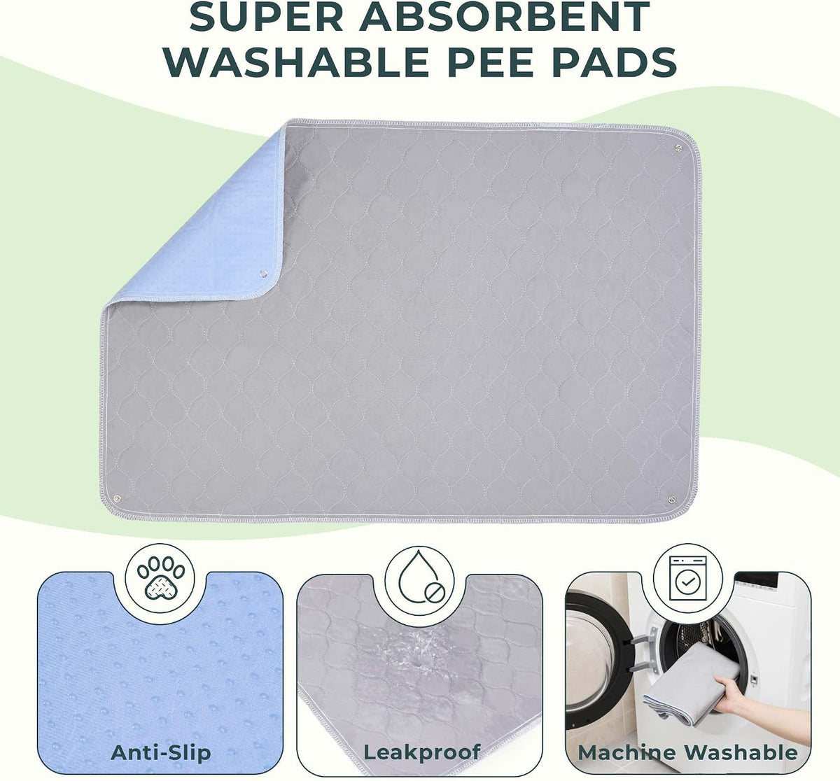 BurgeonNest Dog Grass Pad with Tray 34.2"x24" - XL-45''x32'' - image 3