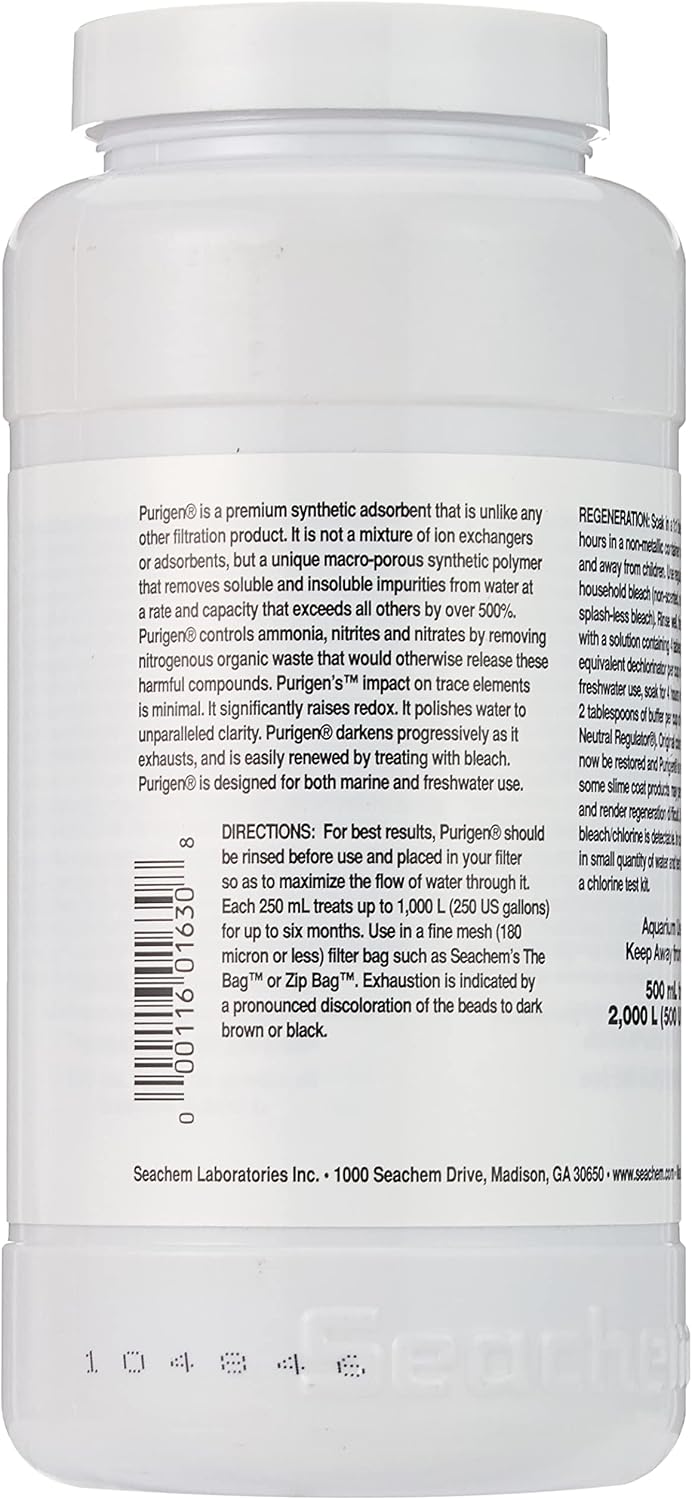 Seachem Purigen Organic Filtration Resin - 500 ml - image 2