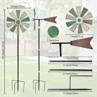 Viveta Wind Spinners Outdoor - Green-a - image 2