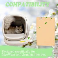 NewKe 10 Pack Pet Odor Eliminator for Meowant Self-Cleaning Cat Litter Box, Cat Litter Deodorizer Compatible with MW-SC01/MW-SC02/LB02, Cat Toilet Odor Deodorant Gel