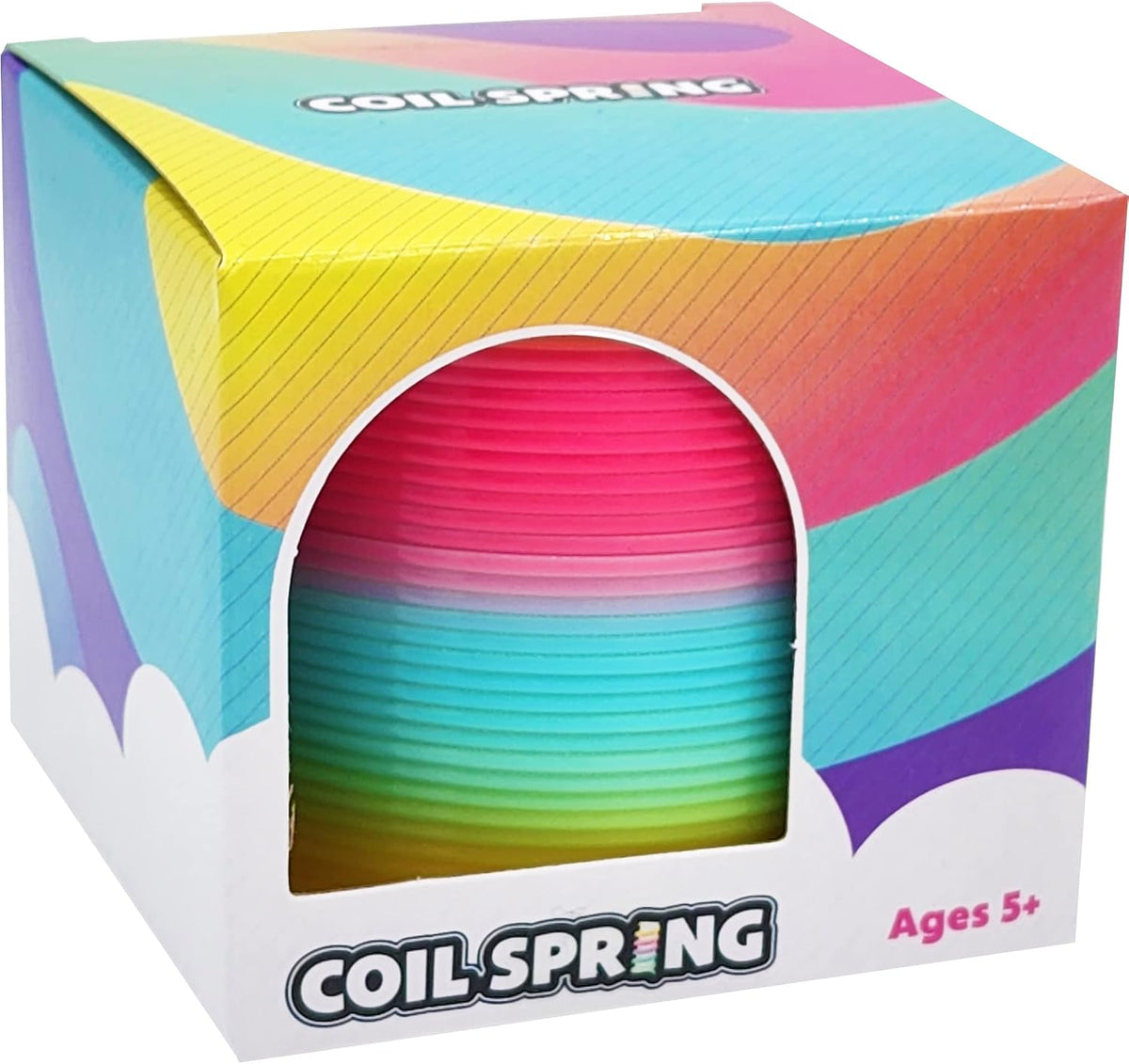 The Dreidel Company Plastic Multicolor Coil Spring - Single - image 2