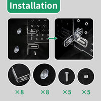 Aquarium Fish Tank Divider Acrylic Isolation Grid Board with Suction - 30x40cm - image 4