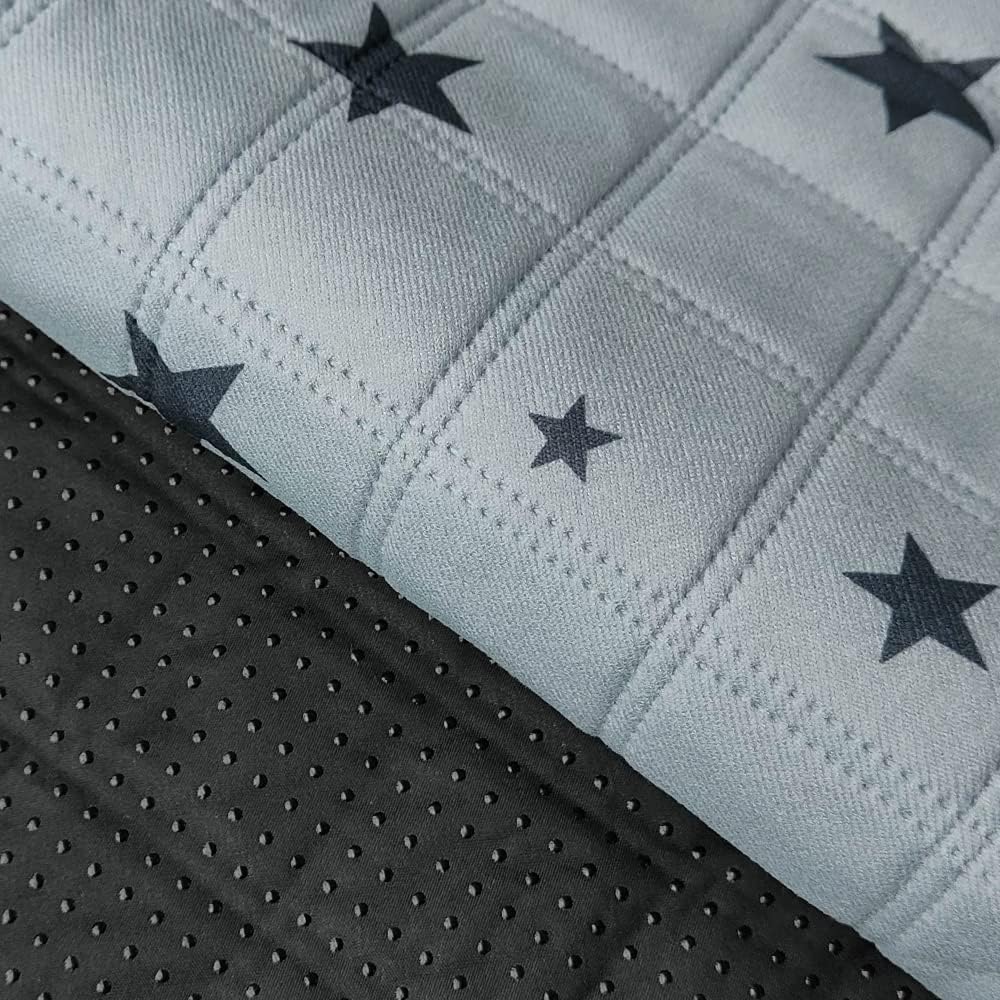 RIOUSSI Reusable Pee Pads for Dogs, Puppies. Washable, Absorbent - 18"x24"(8pack) / Gray Stars - image 3
