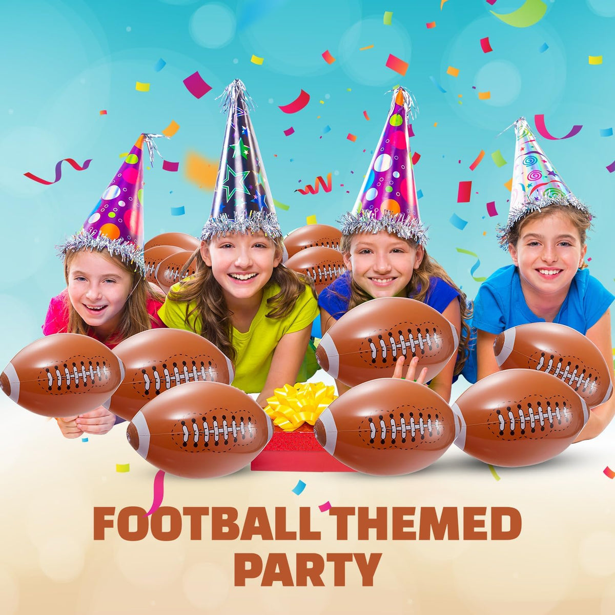 12-Pack Inflatable Soccer Balls 16-inch - Footballs / 12 - image 2