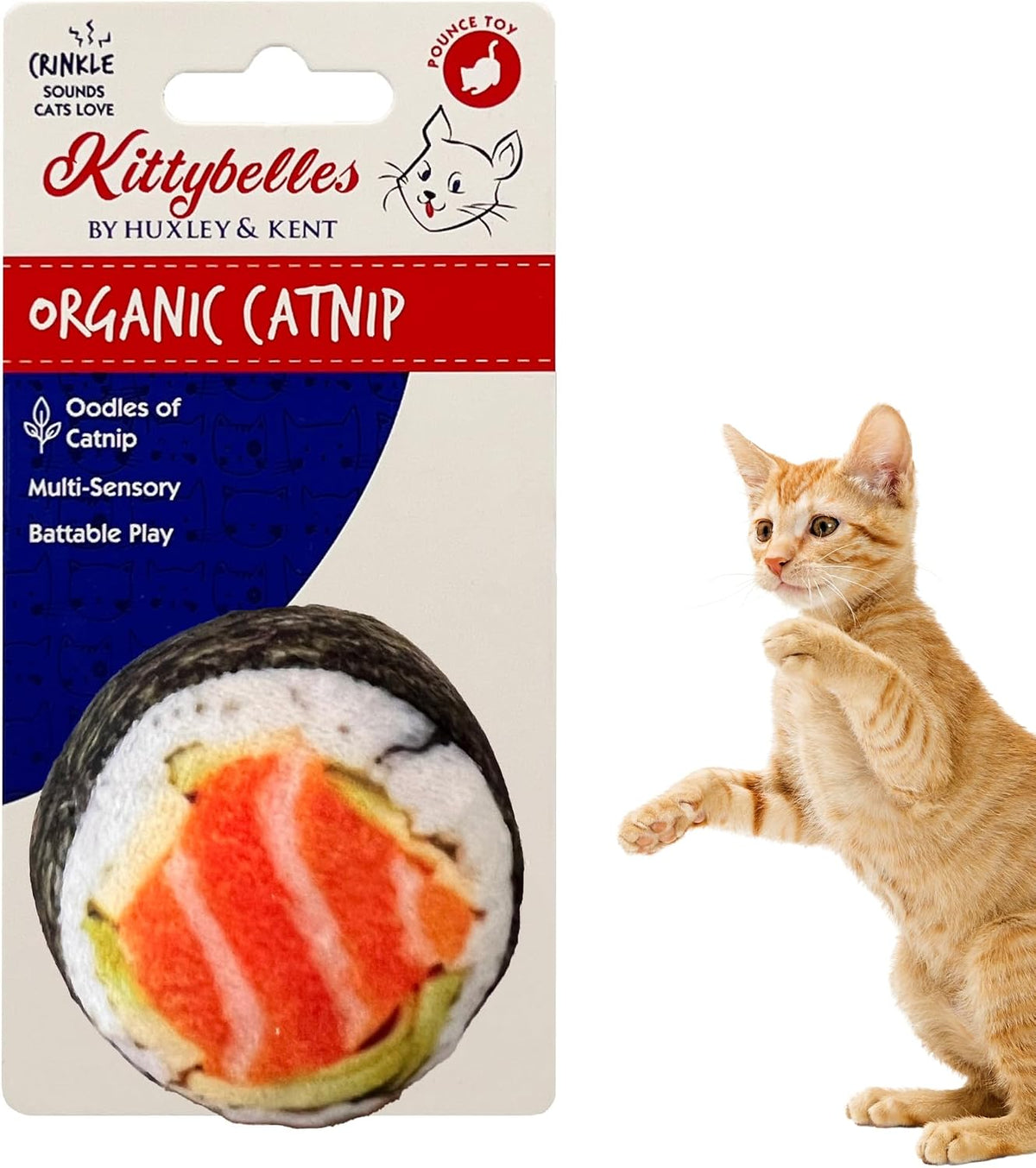 Huxley & Kent Plush Cat Toy - Sushi