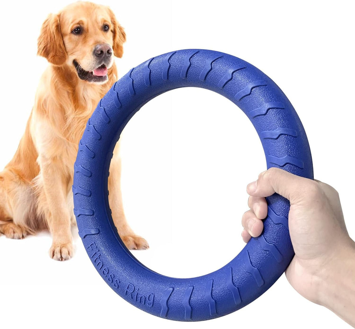 XL Large Indestructible Dog Toys - Medium/Large Size Blue