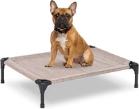 Elevated Dog Bed for Outdoor - Grey / 32"L x 25"W x 7"Th