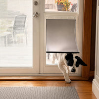 PAC11-11039 pet door replacement flap in TPU with magnetic strip for large pets - view 4