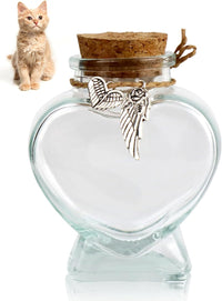 Pet Hair Keepsake Bottle for Dogs & Cats