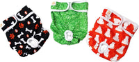 PETTING IS CARING Dog Diapers Washable & Reusable Female and Male Dog - M / New - image 3