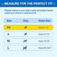 Wowflash 100 Count Dog Belly Bands for Male Dogs - X-Small - image 4