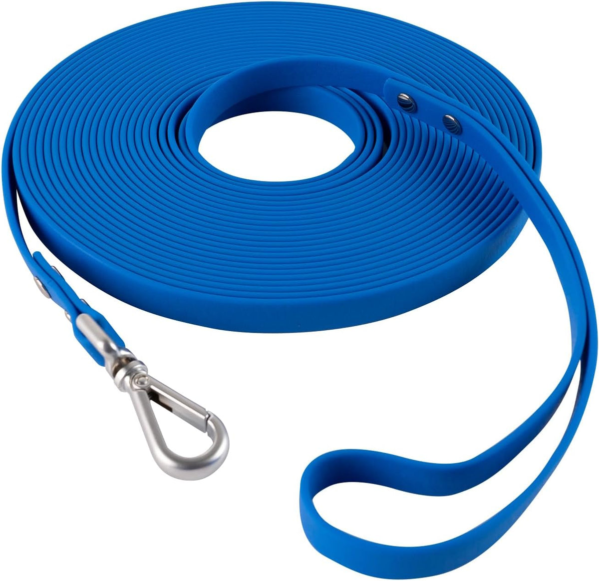 Dog Training Long Leash Waterproof Long Line Heavy Duty Outdoor - 50FT / Blue
