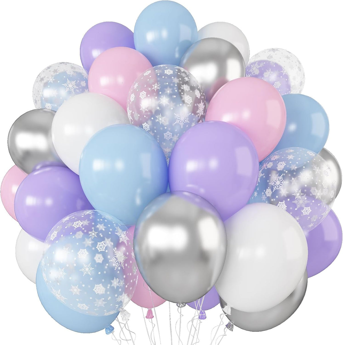 Froova black and white Halloween balloons with ghost and bat prints and bat stickers - view 3