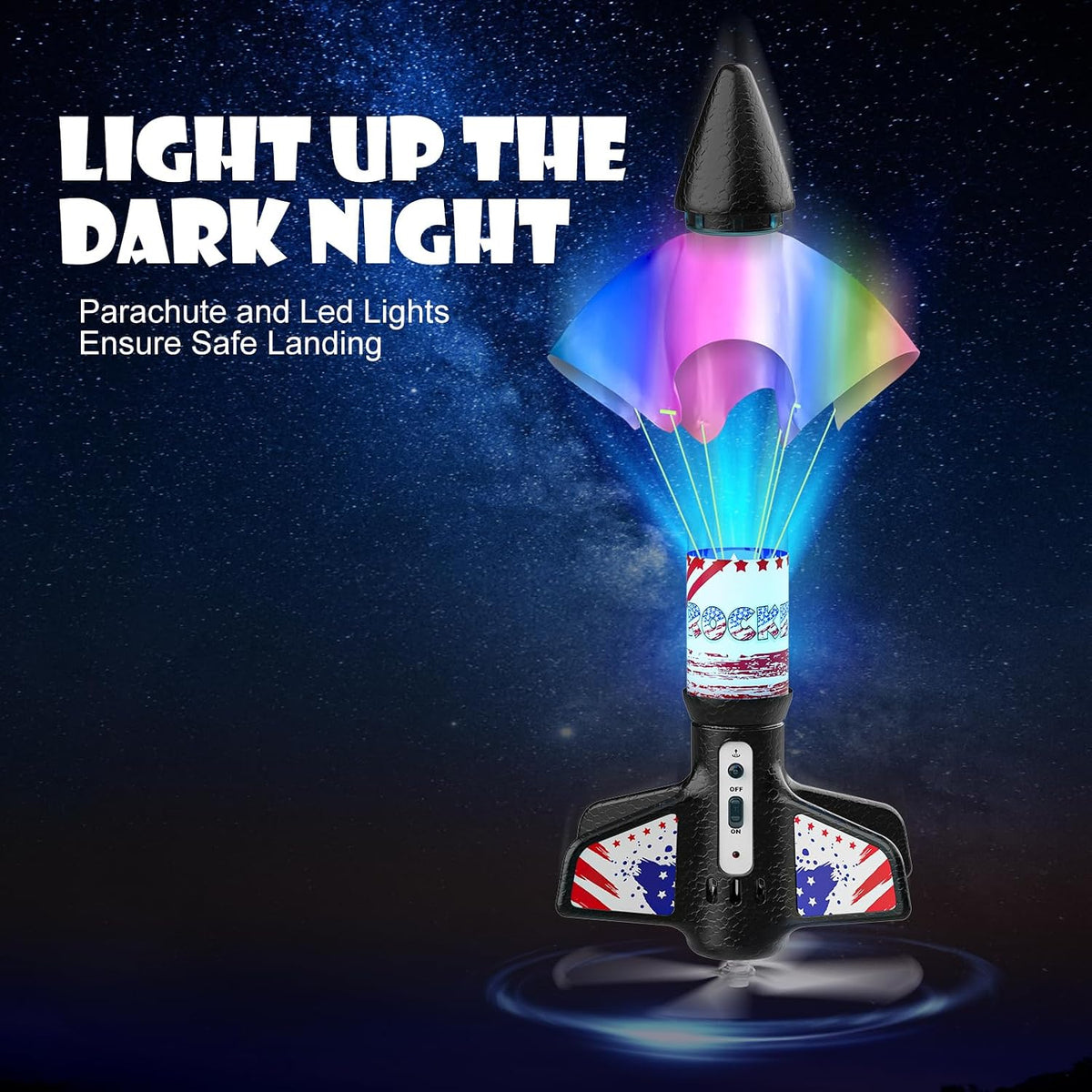 Mafbeanl Rocket Launcher for Kids - Flag - image 2