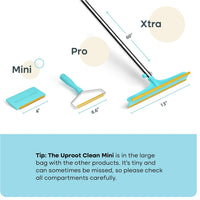 Uproot Clean Pro Bundle: Pet Hair Removal Tool & Carpet Rake w/t 60" - Pro + Mini + Xtra - image 2