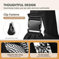 Adjustable Dog Sling Carrier with Pocket - Black - image 4