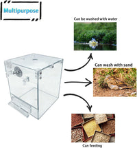 Acrylic Bird Cage Bath Box - 【1Pcs】 / 【White：1PcsType1】 - image 4