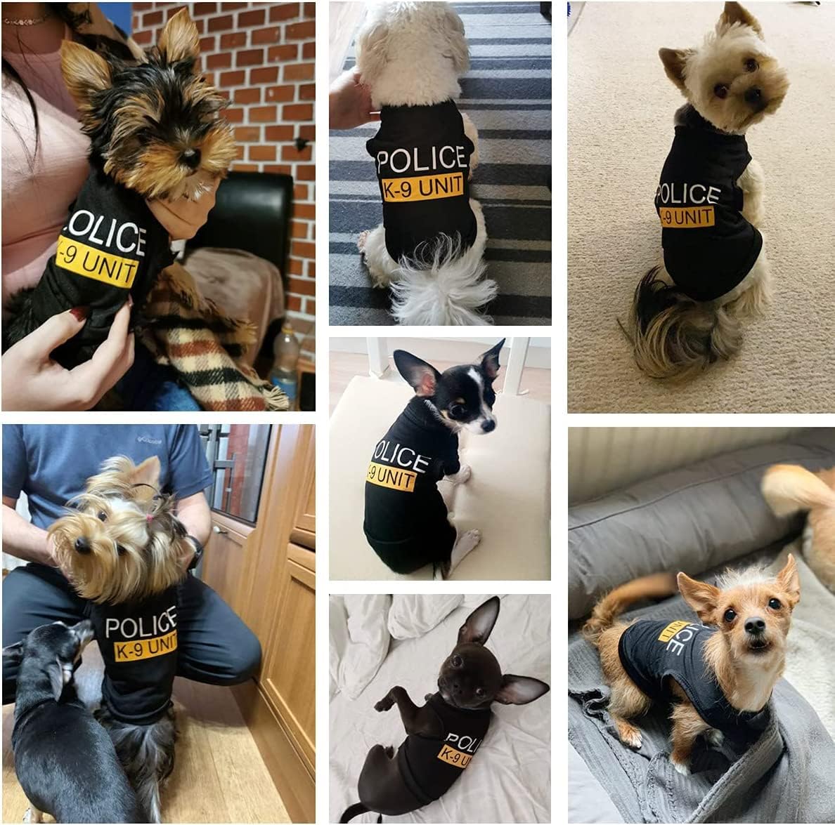 Dog Costumes, K9 Police Shirt - XL-(16~25 lbs) - image 2