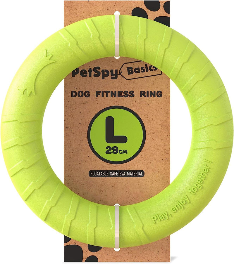 PetSpy Dog Ring Toy, Flying Ring for Outdoor Play - Large / 1 Ring