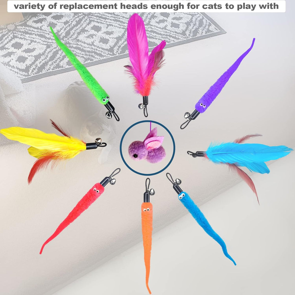 ZPH Cat Toys Interactive for Indoor Cats - SET D - image 2