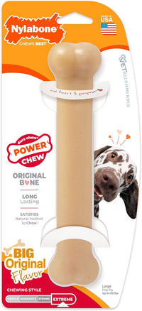 Nylabone Power Chew Original Bone Dog Chew Toys - Original / Large