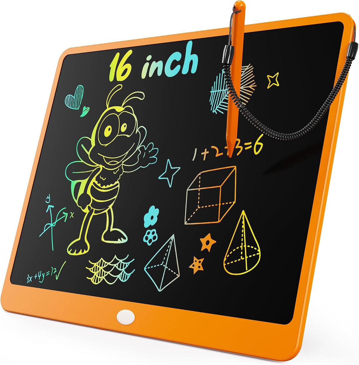 KOKODI LCD Writing Tablet - Orange / 16in