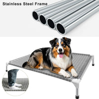 Elevated Pet Bed Dog Cot, Raised Pet Bed for Small Dogs - X-Large-Open - image 3