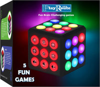 PlayRoute Electronic Brain & Memory Game Cube