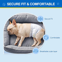 Wowflash 100 Count Dog Belly Bands for Male Dogs - Small - image 2
