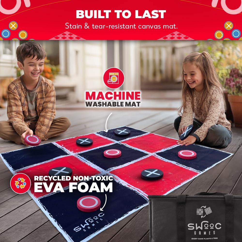 Swooc Games, 100% Machine-Washable Canvas - 3ft x 3ft - image 3