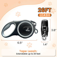Retractable Dog Leash, Extendable up to 26 FT - 26 FT - image 2