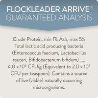 Arrive, Daily Probiotic & Prebiotic Poultry Supplement for Young Chickens 0-8 Weeks Old, 8 oz