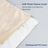 NICREW Cat Heating Pad, Consistent Heat, 17.7"x15.7", 30W - Khaki / 17.7"L x 15.7"W x 0.4"Th - image 4