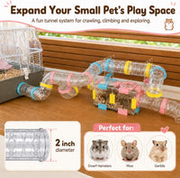 94 Pcs DIY Hamster Tunnel Tube Set - image 2