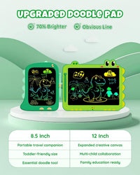 8.5 Inch LCD Doodle Board Tablet Toy - 12 Inch - Green - image 3