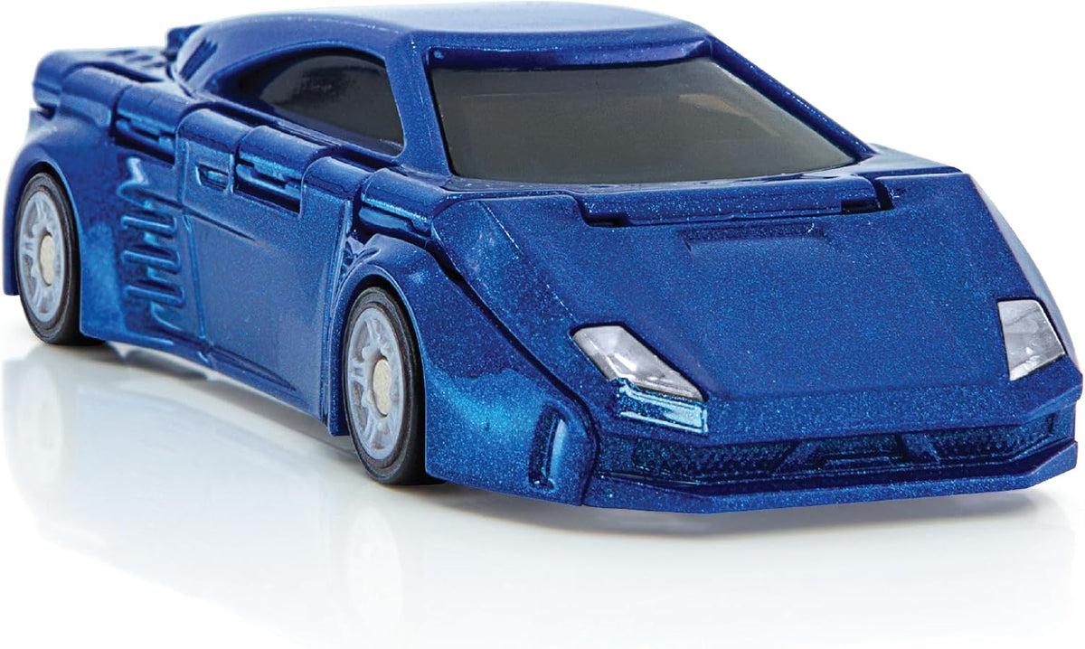 FLAT 2 FAST Original Speed Card Racer - Supercar - 1 Pack / Apex Blue - image 4