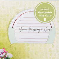 Roses and Succulent Oversized Pop Up Card with Keepsake