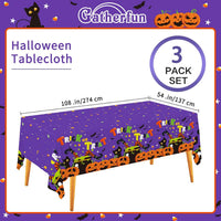 Gatherfun Football Party Decorations Disposable Tablecloth Plastic - Halloween - image 3