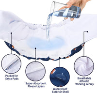 CuteBone Washable Dog Diapers Male with Snaps Reusable 3pcs a Pack - Buttons-Duck&Dino&Fox / XS(9"-11") - image 4