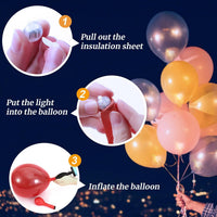 50pcs White LED Balloon Lights - 200PCS / Mixed Colors - image 3