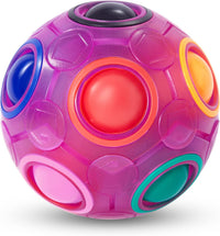 Vdealen Magic Rainbow Puzzle Ball - Purple